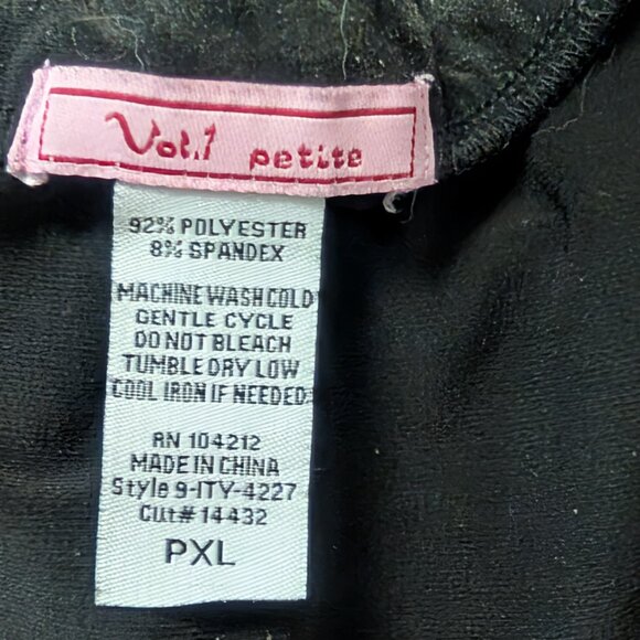 Women's black skirt, size PXLarge - Picture 2 of 4